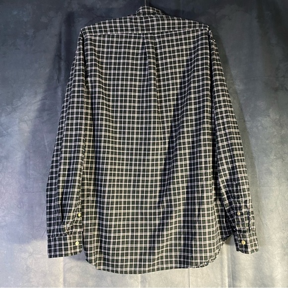 Polo Ralph Lauren Men's Long Sleeve Button Down Size XL Green Plaid Preppy - Picture 2 of 7
